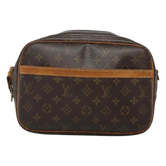 LOUIS VUITTON Monogram Reporter PM Shoulder Bag LV Auth - Picture 2 of 16
